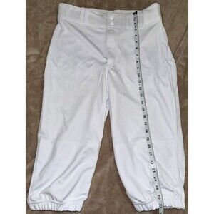 Wire2Wire  Knicker Baseball Pants Adult Medium White New Belt Loops Shirt Grip